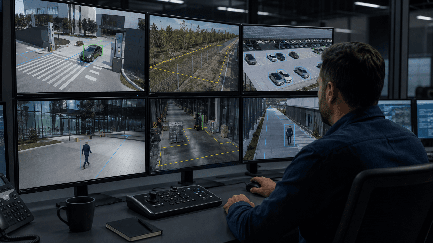 CCTV con analítica de video e inteligencia artificial