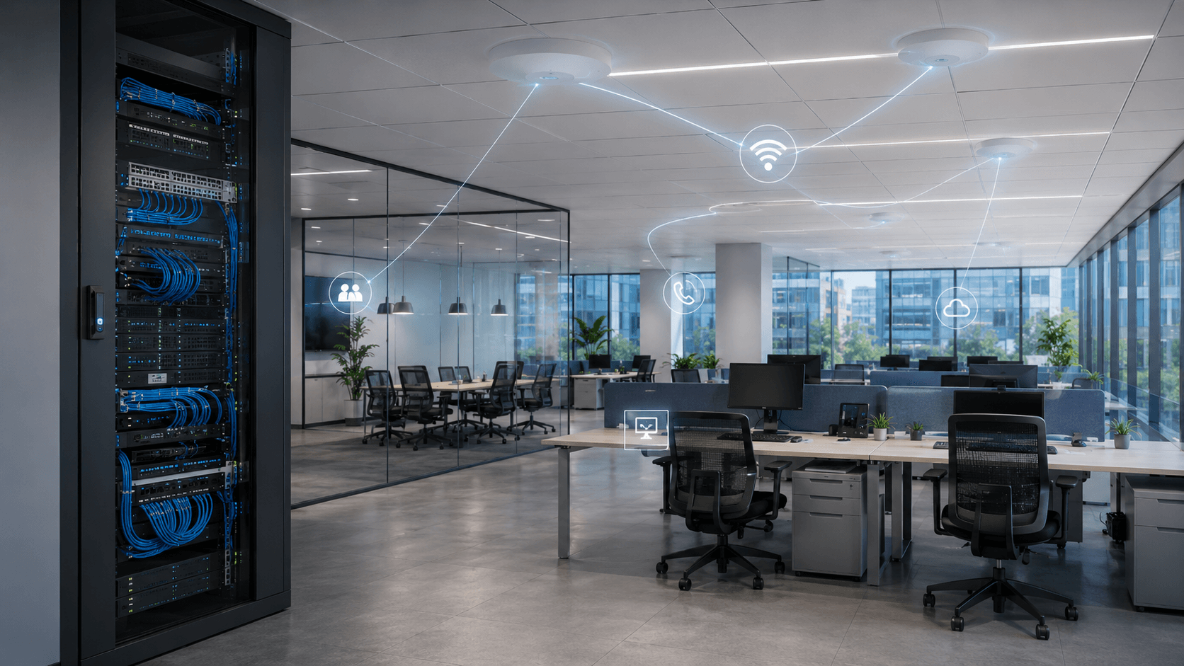 Redes para oficinas corporativas